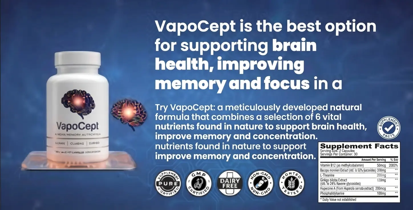 Vapocept natural botanical cognitive ingredients